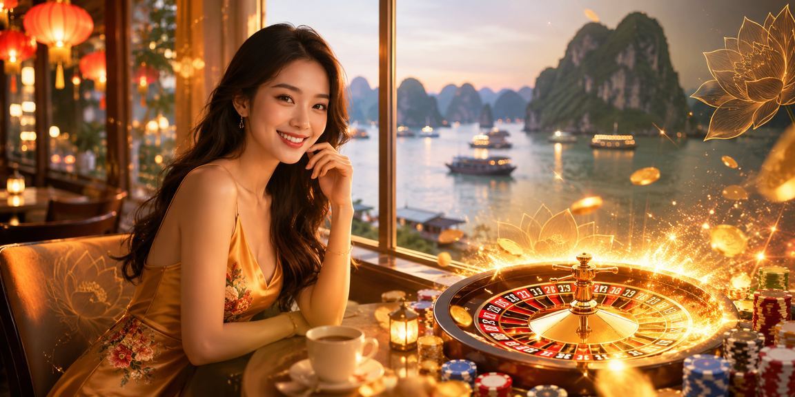 Cảnh vịnh Hạ Long thanh bình – biểu tượng cân bằng cuộc sống và giải trí