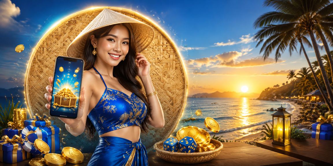 Đăng ký nhận thưởng tại Phú Quốc với nón lá truyền thống