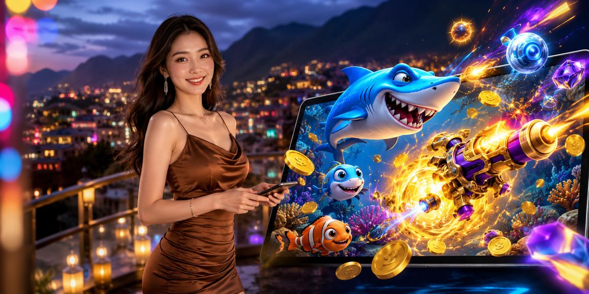 Người chơi trải nghiệm game bắn cá trực tuyến tại vùng núi Sapa